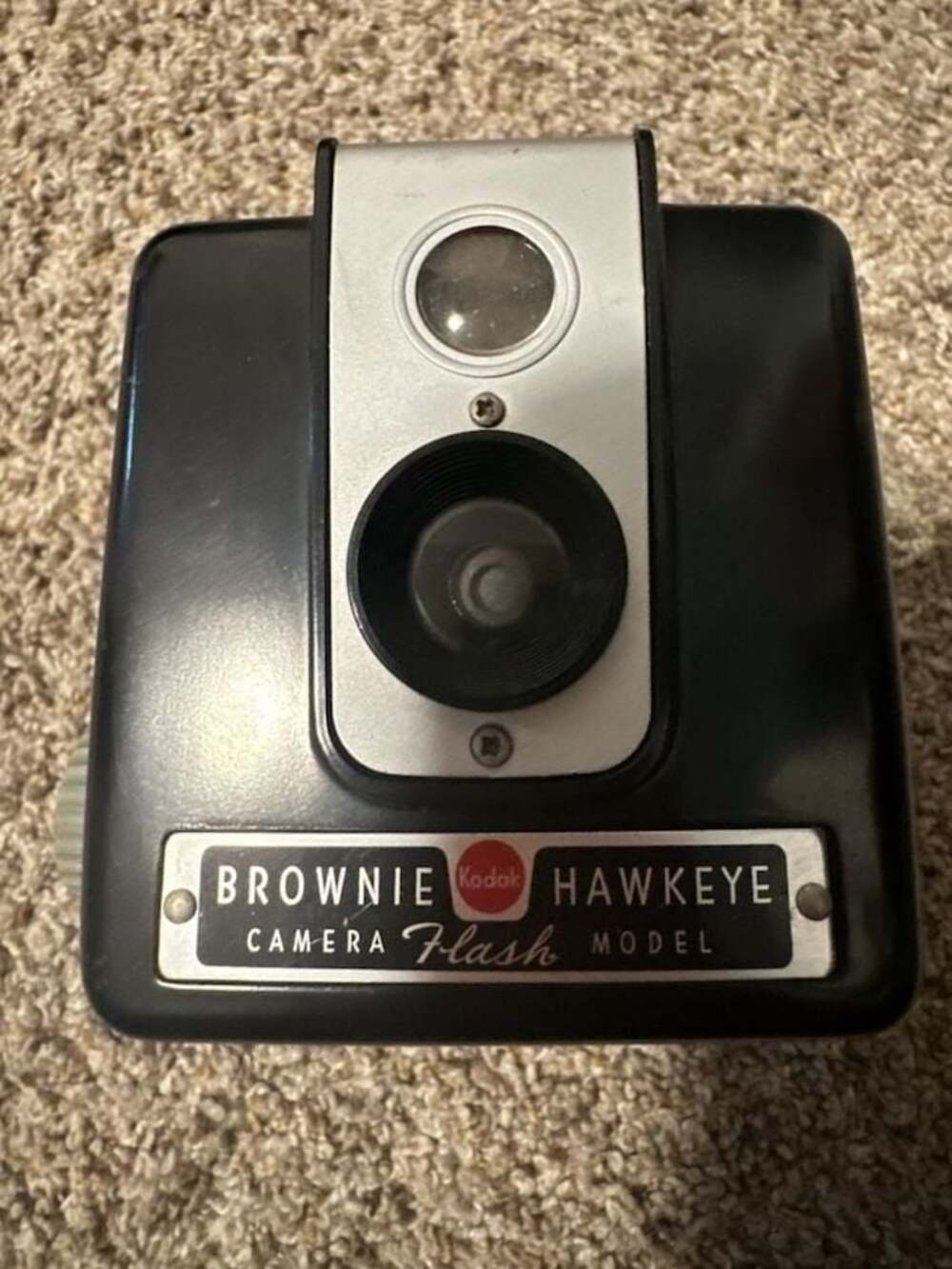 Vintage Kodak Brownie Hawkeye Flash Model Camera